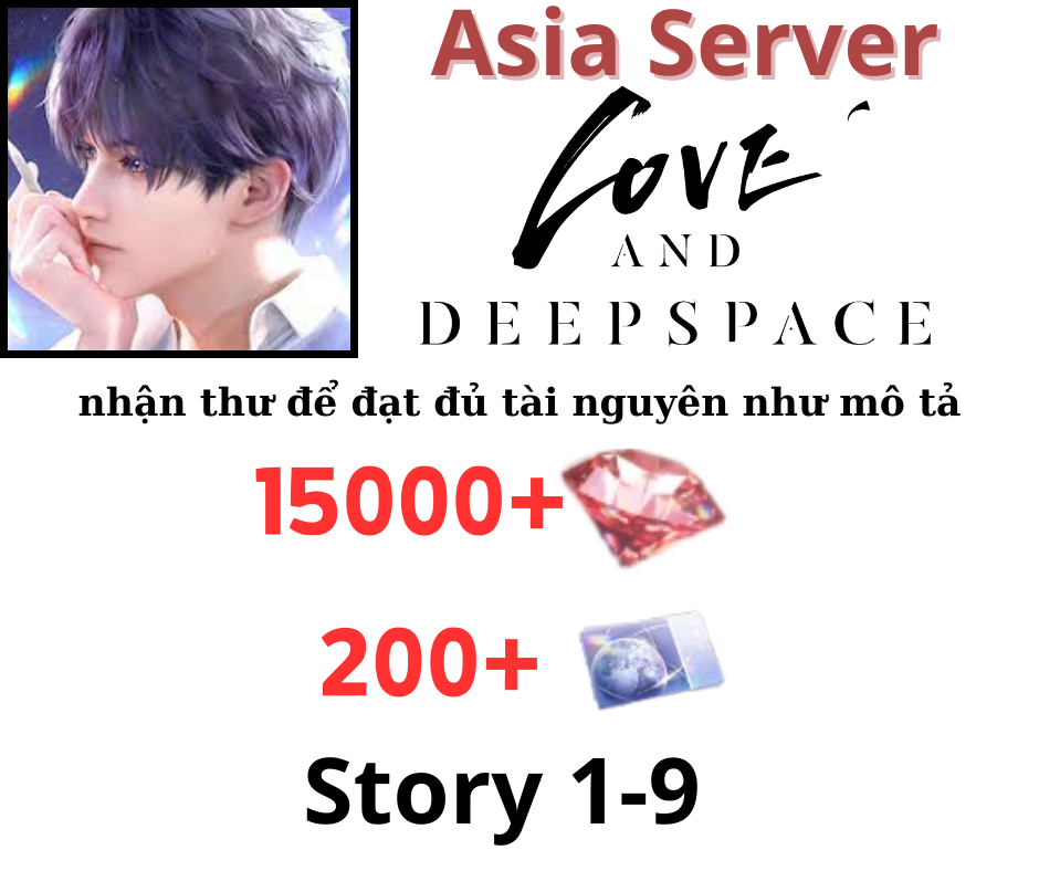 Love and Deepspace Reroll 15K+ Kim Cương